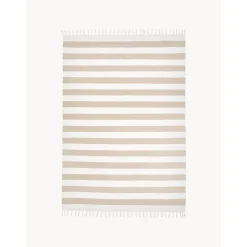 Tappeto In Cotone A Righe Tessuto A Mano Blocker*Westwing Collection Fashion