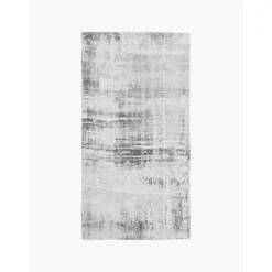 Tappeto In Cotone Argento/Grigio Chiaro Con Tessitura Piatta Louisa*Westwing Collection Fashion