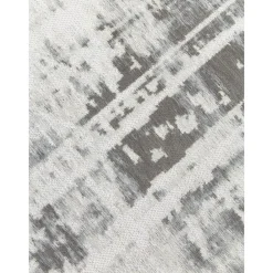 Tappeto In Cotone Argento/Grigio Chiaro Con Tessitura Piatta Louisa*Westwing Collection Fashion