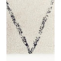 Tappeto In Cotone Fatto A Mano Con Motivo A Zigzag E Frange Asisa*Westwing Collection Sale