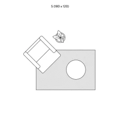 Tappeto In Iuta Fatto A Mano Shanta*Westwing Collection Clearance