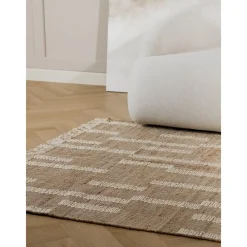 Tappeto In Juta Fatto A Mano Con Frange Kerala*Westwing Collection Sale