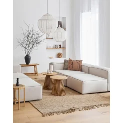 Tappeto In Juta Fatto A Mano Con Frange Naturals*Westwing Collection Best