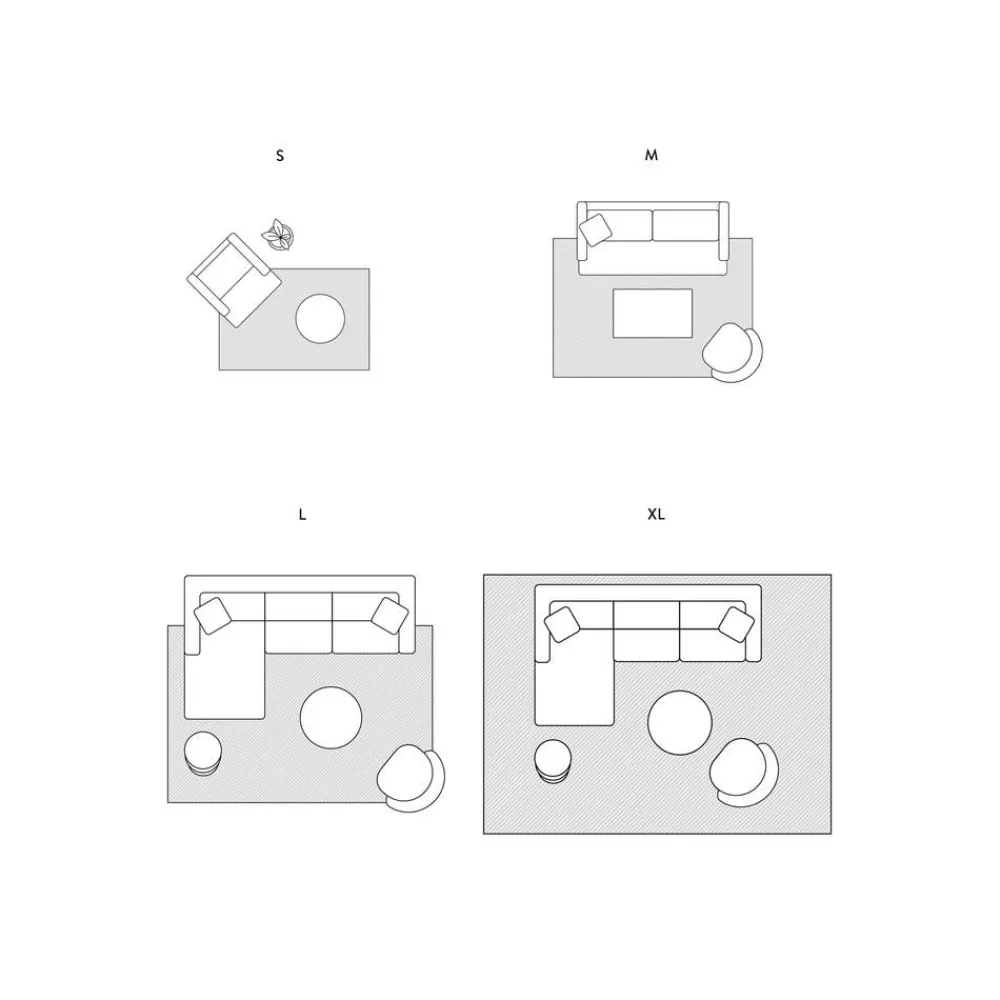 Tappeto In Juta Taftato A Mano Con Bordo Grigio Shanta*Westwing Collection Discount