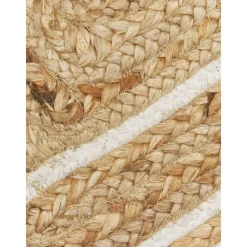 Tappeto In Juta Tessuto A Mano Clover*Westwing Collection Hot