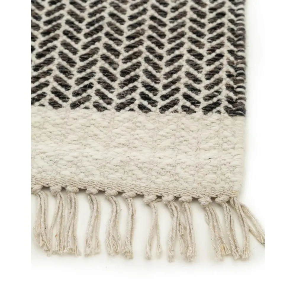 Tappeto In Lana Con Frange Kim*Benuta New