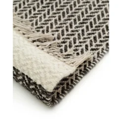 Tappeto In Lana Con Frange Kim*Benuta New