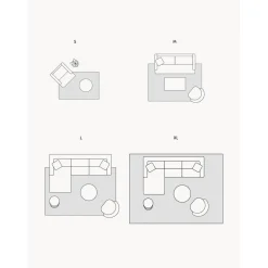 Tappeto In Lana Taftato A Mano Con Struttura Alta-Bassa Rory*Westwing Collection Outlet