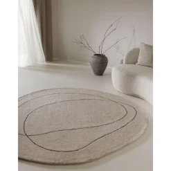 Tappeto In Lana Tessuto A Mano Dalla Forma Organica Shape*Benuta Online