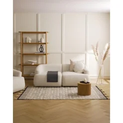 Tappeto In Lana Tessuto A Mano Con Frange Rue*Westwing Collection Outlet