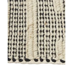 Tappeto In Lana Tessuto A Mano Con Frange Rue*Westwing Collection Outlet