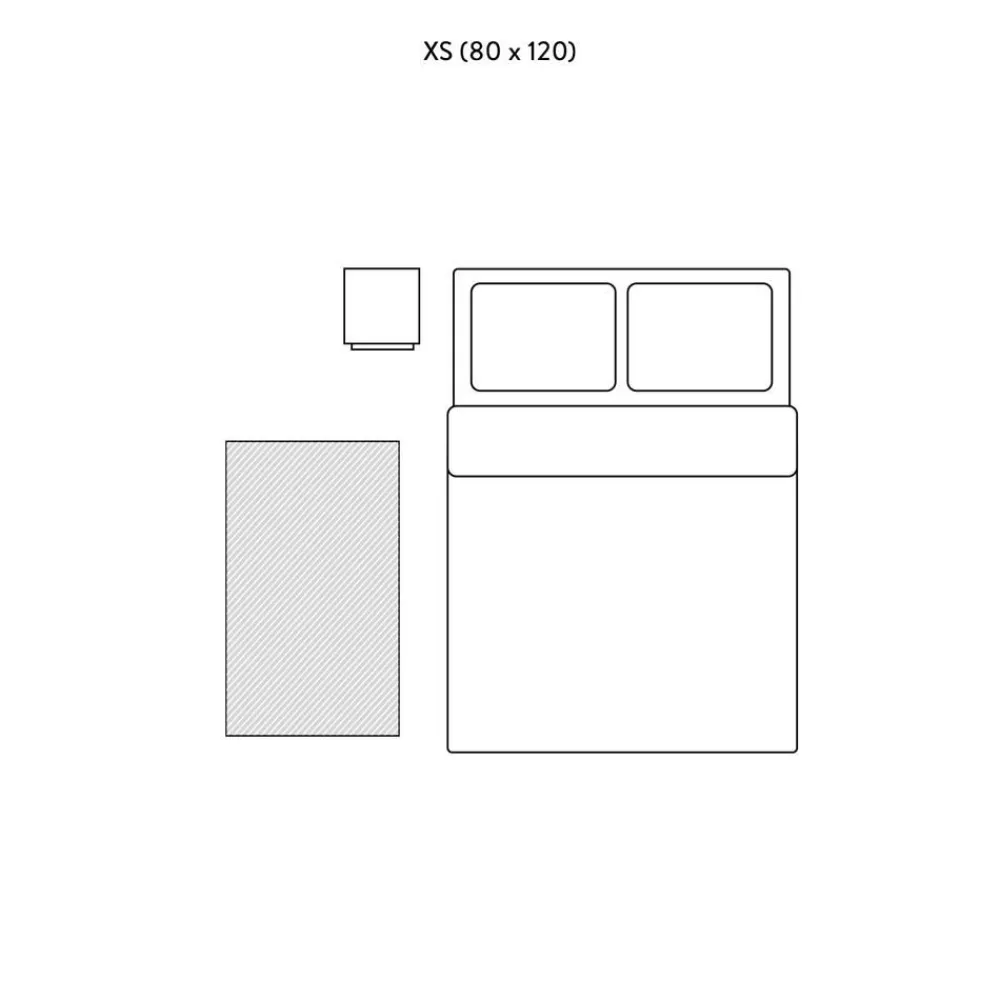 Tappeto In Lana Tessuto A Mano Con Frange Kim*Benuta New