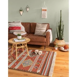 Tappeto Kilim In Lana Tessuto A Mano Zohra*Benuta Best