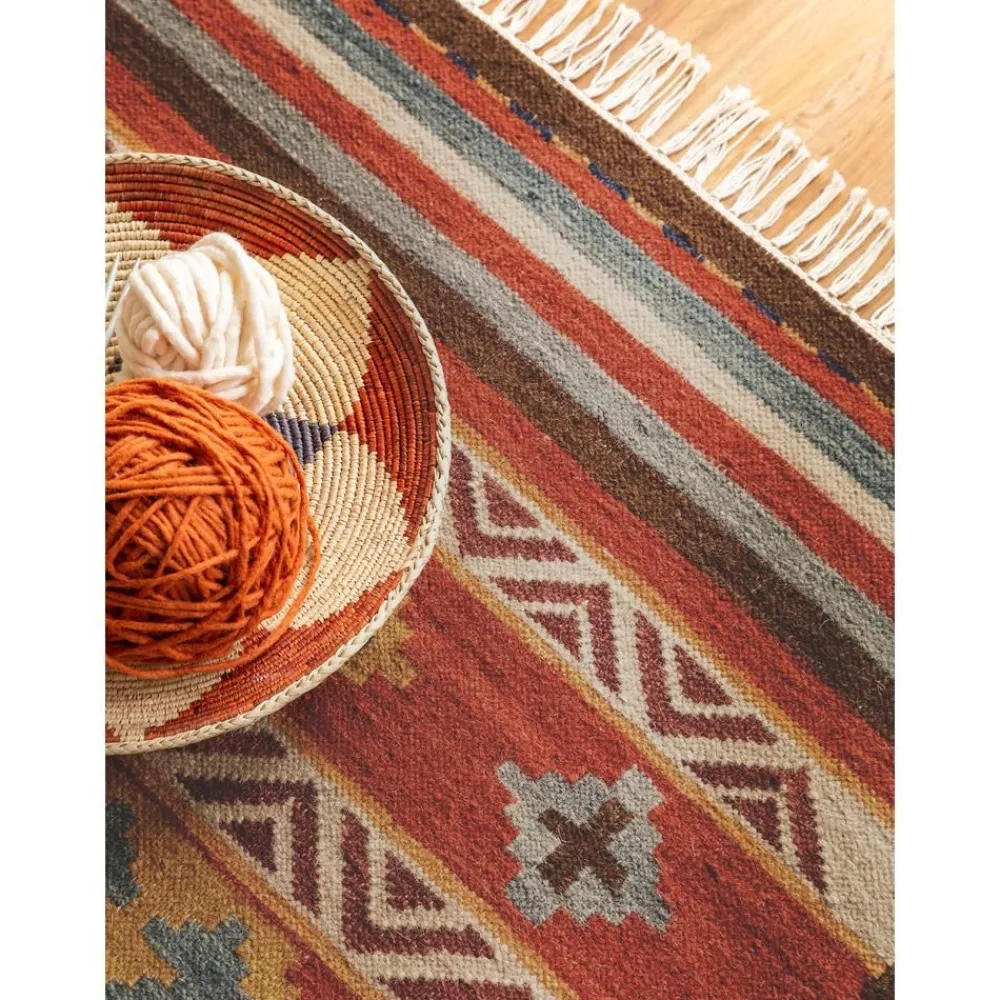 Tappeto Kilim In Lana Tessuto A Mano Zohra*Benuta Best