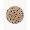 Tappeto Rotondo A Pelo Lungo Fatto A Mano Davin*Westwing Collection Clearance