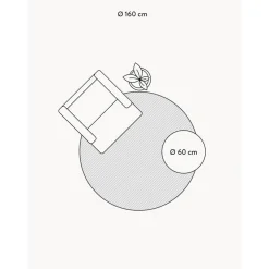 Tappeto Rotondo Da Interno-Esterno Marrakesch*Westwing Collection New