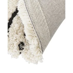 Tappeto Rotondo E Soffice A Pelo Lungo Fatto A Mano Dunya*Westwing Collection Outlet