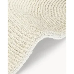 Tappeto Rotondo Fatto A Mano A Pelo Corto Realizzato Con Materiali Riciclati Eleni*Westwing Collection Best