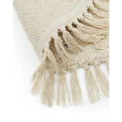 Tappeto Rotondo In Cotone Taftato A Mano Con Motivo Rombi Bina*Westwing Collection Sale