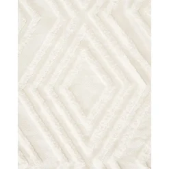 Tappeto Rotondo In Cotone Con Struttura In Rilievo Ziggy*Westwing Collection Discount