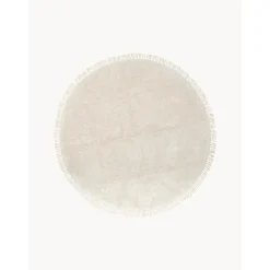 Tappeto Rotondo In Cotone Fatto A Mano Con Frange Daya*Westwing Collection Fashion