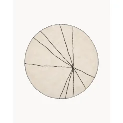 Tappeto Rotondo In Cotone Lavabile Trace*Lorena Canals Outlet