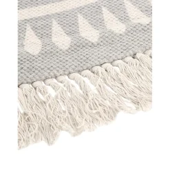 Tappeto Rotondo In Cotone Tessuto A Mano Benji*Westwing Collection Hot