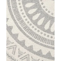 Tappeto Rotondo In Cotone Tessuto A Mano Benji*Westwing Collection Hot