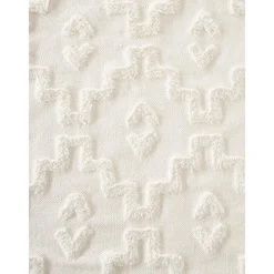 Tappeto Rotondo In Cotone Con Struttura In Rilievo Idris*Westwing Collection Fashion