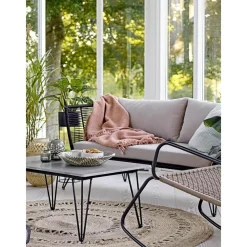 Tappeto Rotondo In Juta Benita*Bloomingville Hot