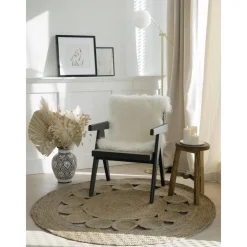 Tappeto Rotondo In Juta Fatto A Mano Tapu*Westwing Collection Online