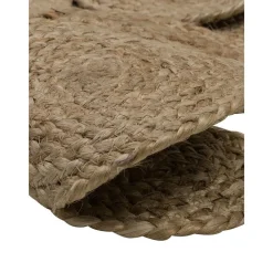 Tappeto Rotondo In Juta Fatto A Mano Niago*Westwing Collection Sale