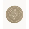 Tappeto Rotondo In Juta Fatto A Mano Shyam*Westwing Collection Clearance