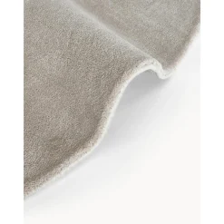 Tappeto Rotondo In Lana A Pelo Corto Fatto A Mano Jadie*Westwing Collection New