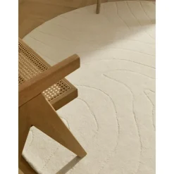 Tappeto Rotondo In Lana Fatto A Mano Aaron*Westwing Collection Outlet