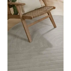 Tappeto Rotondo In Lana Fatto A Mano Mason*Westwing Collection Clearance