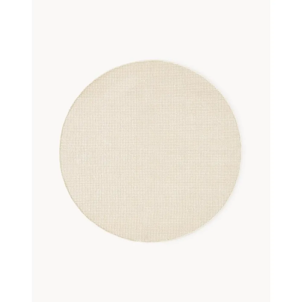 Tappeto Rotondo In Lana Tessuto A Mano Amaro*Westwing Collection Hot