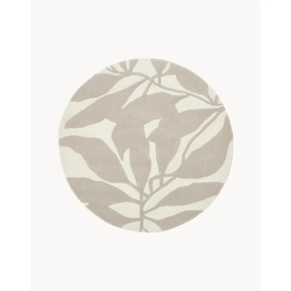 Tappeto Rotondo In Lana Taftato A Mano Lando*Westwing Collection Discount