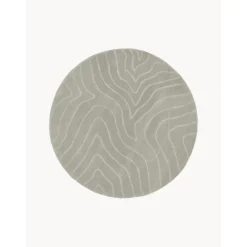 Tappeto Rotondo In Lana Taftato A Mano Aaron*Westwing Collection Best