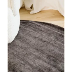 Tappeto Rotondo In Viscosa Taftato A Mano Jane*Westwing Collection Clearance