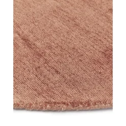 Tappeto Rotondo In Viscosa Tessuto A Mano Jane*Westwing Collection Discount