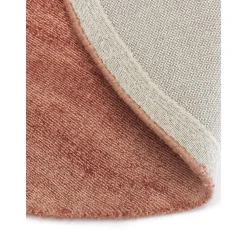 Tappeto Rotondo In Viscosa Tessuto A Mano Jane*Westwing Collection Discount