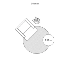 Tappeto Rotondo In Viscosa Tessuto A Mano Jane*Westwing Collection Discount