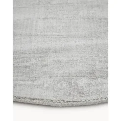 Tappeto Rotondo In Viscosa Tessuto A Mano Jane*Westwing Collection Hot