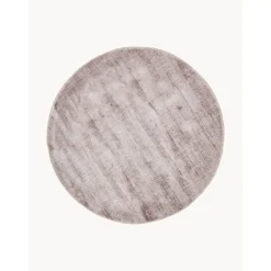 Tappeto Rotondo In Viscosa Tessuto A Mano Jane*Westwing Collection Fashion