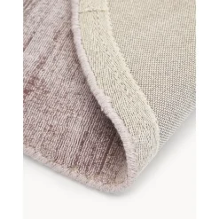 Tappeto Rotondo In Viscosa Tessuto A Mano Jane*Westwing Collection Fashion