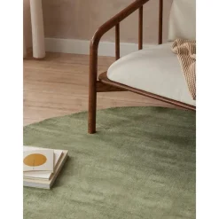 Tappeto Rotondo In Viscosa Tessuto A Mano Jane*Westwing Collection Best