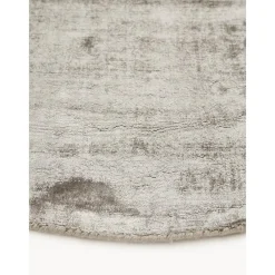 Tappeto Rotondo In Viscosa Fatto A Mano Jane*Westwing Collection Clearance