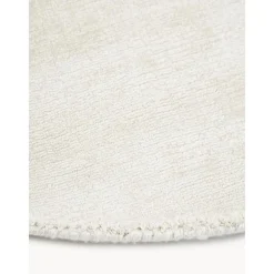 Tappeto Rotondo In Viscosa Tessuto A Mano Jane*Westwing Collection Sale