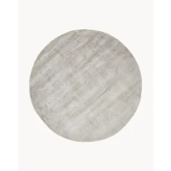 Tappeto Rotondo In Viscosa Tessuto A Mano Jane*Westwing Collection Fashion